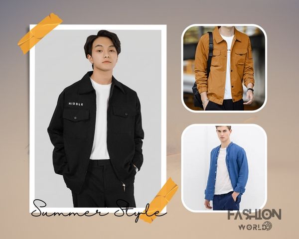 Áo khoác Kaki nam là một trong những mẫu áo khoác nam đẹp và phù hợp với phong cách street style