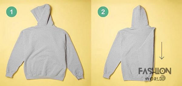 Cách gấp áo hoodie cơ bản là phương pháp phổ biến nhất, giúp tiết kiệm thời gian và không gian lưu trữ.