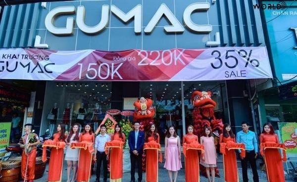 GUMAC là một thương hiệu thời trang công sở nổi tiếng tại TPHCM
