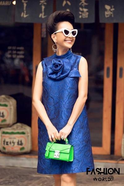 Đầm suông đơn sắc tôn dáng thời trang Hàn Quốc U60