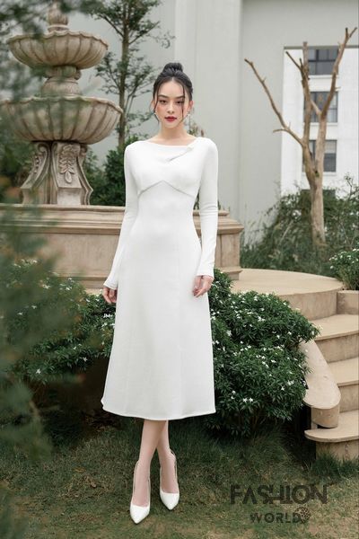 Đối với các dịp quan trọng như tiệc dạ hội hoặc đám cưới, một chiếc váy trắng dạ hội sẽ là lựa chọn hoàn hảo
