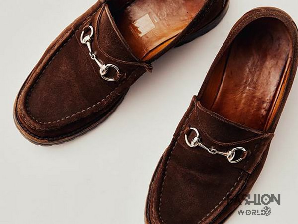 Giày Horsebit Moccasin - mẫu giày lười nam họa tiết cá sấu