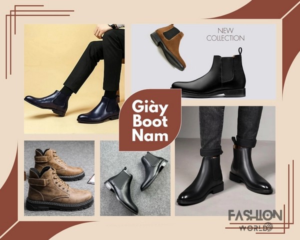 Mẫu giày boot là dòng giày cao cổ bảo vệ chân, cổ chân và bắp chân, ngoài ra còn tạo nên cá tính cũng như phong cách của người sử dụng