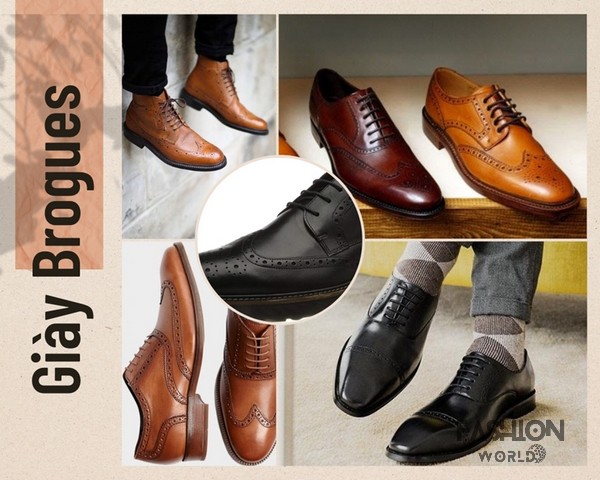 Giày brogues là một sản phẩm đại diện cho mẫu đàn ông trưởng thành, lịch lãm từ xưa đến nay