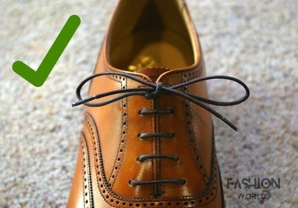 Thắt dây giày tây kiểu Diagonal