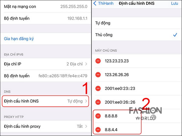 Nếu vẫn không được, bạn có thể thay đổi DNS cho Wi-Fi